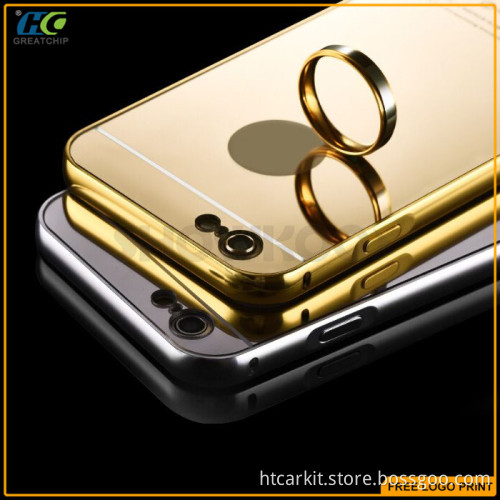 Aluminum bumper Mirror Case for iPhone 6 case cover for iphone 6s plus case cover